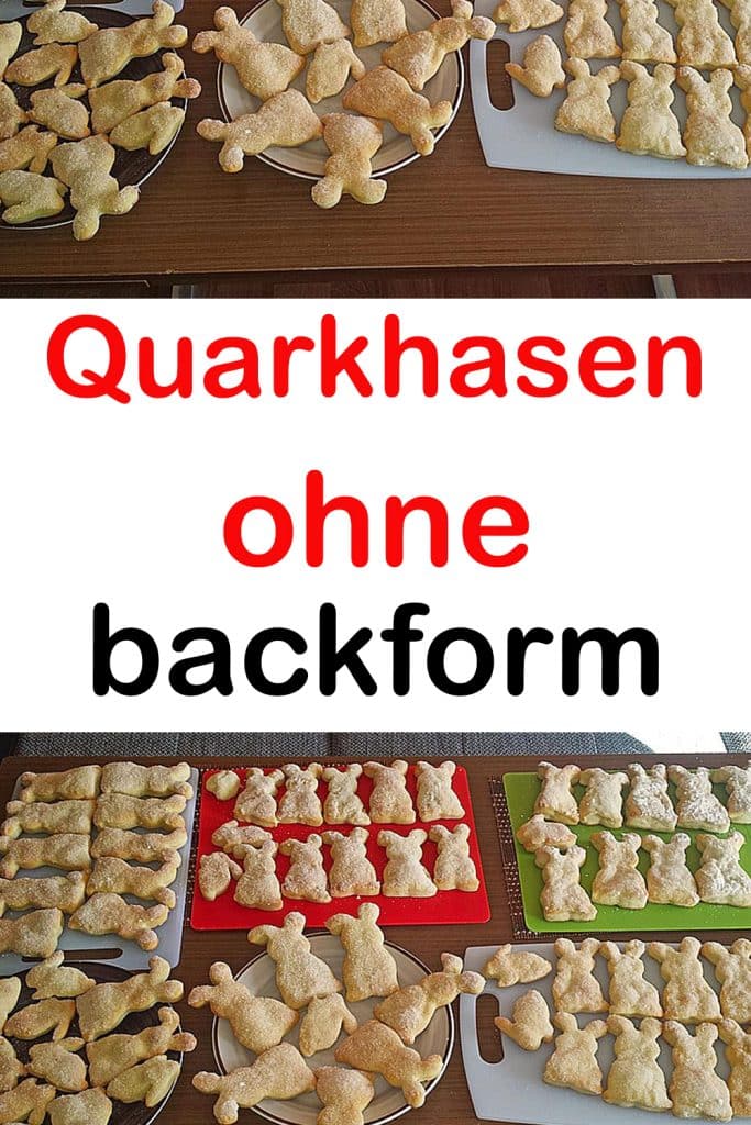 Quarkhasen ohne backform