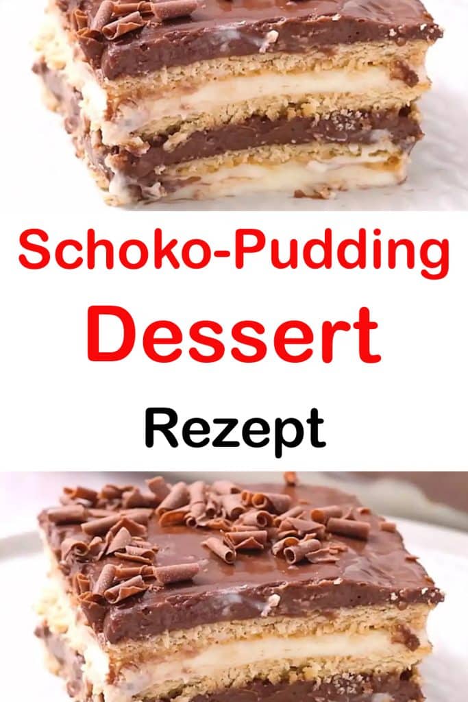 Schoko-Pudding Dessert Rezept, Jeder wird es lieben!