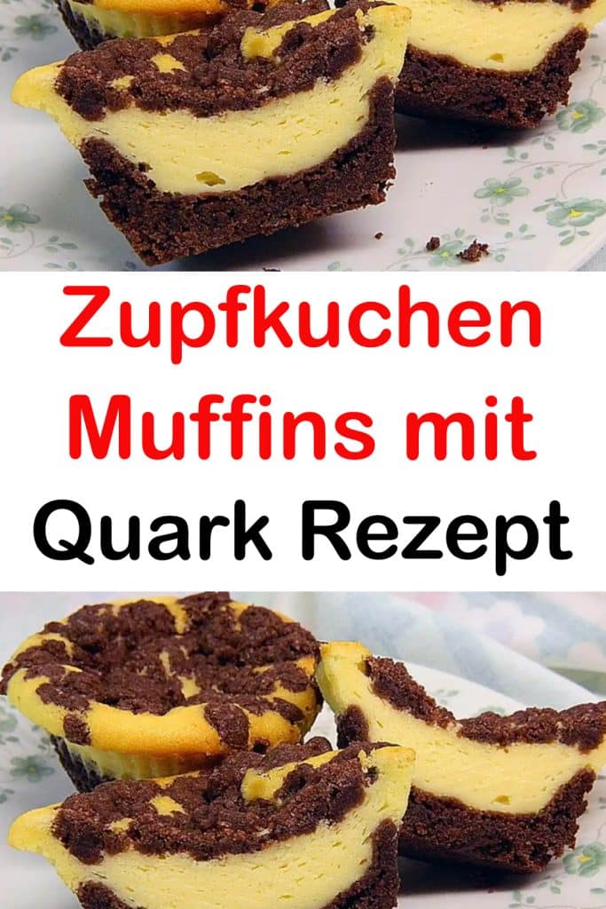 Zupfkuchen Muffins mit Quark Rezept