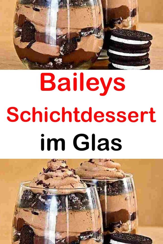 Baileys Schichtdessert im Glas