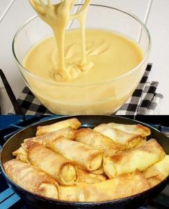 eierkuchen mit puddingpulver