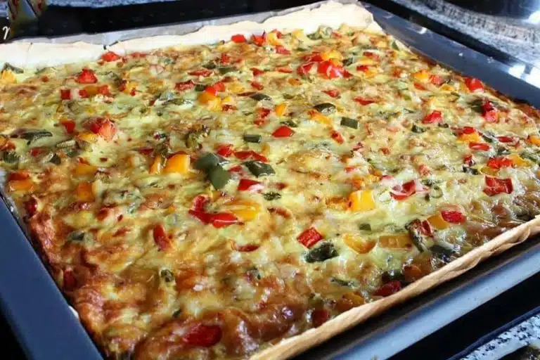Gemüsekuchen, die Kinder werden es lieben