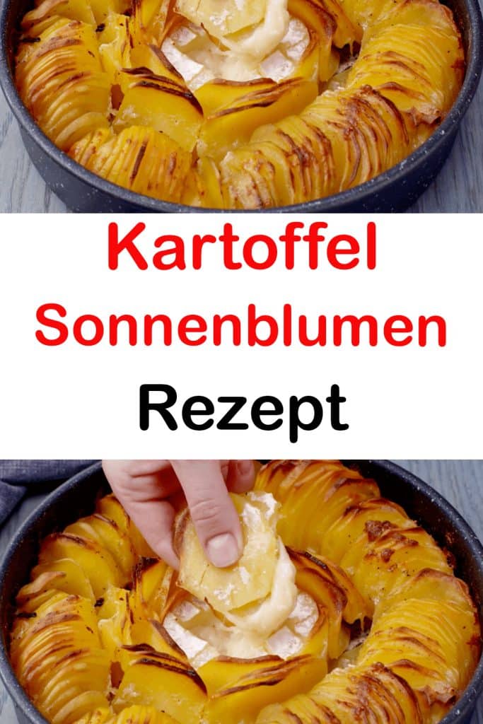 Kartoffel-Sonnenblumen Rezept: Eine einzigartige Art Kartoffeln zu backen!