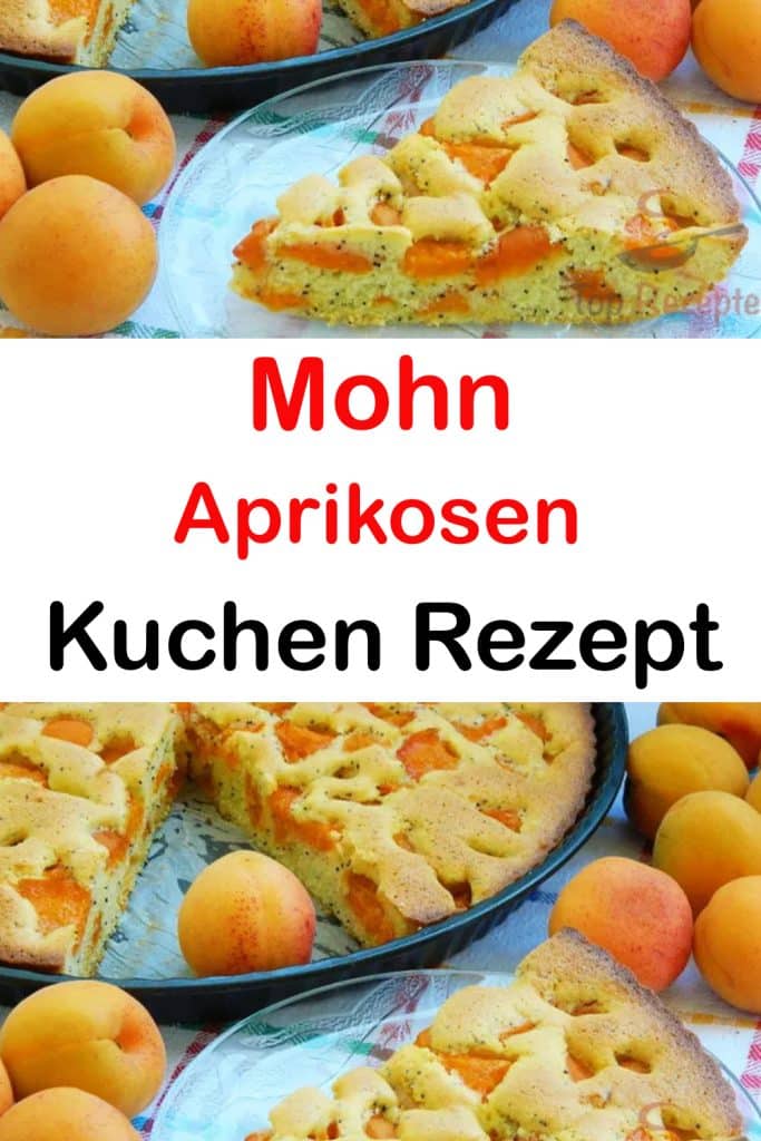 Mohn-Aprikosen-Kuchen