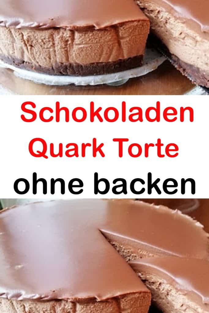 Schokoladen Quark Torte ohne Backen