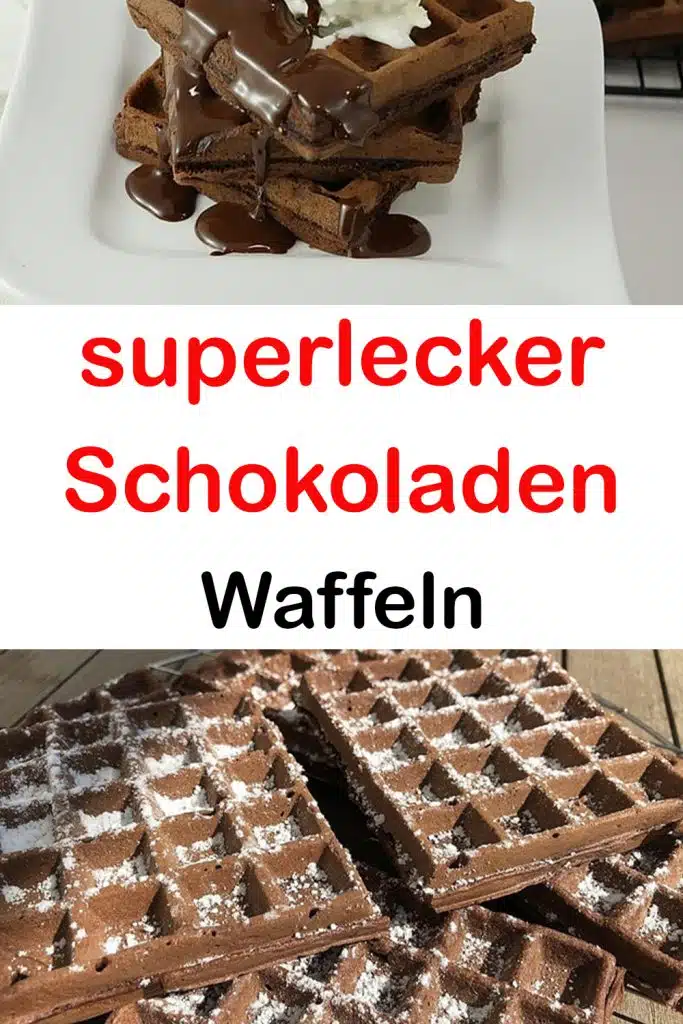 Schokoladen Waffeln, superlecker