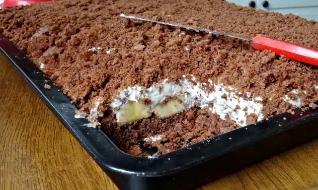 maulwurfkuchen auf blech