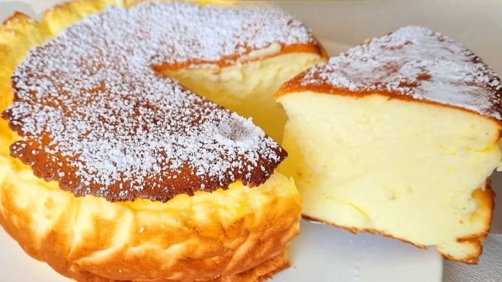 Wie Lecker ist das denn! Ultracremiger Quarkkuchen ohne Boden in 5 Minuten zuberietet !