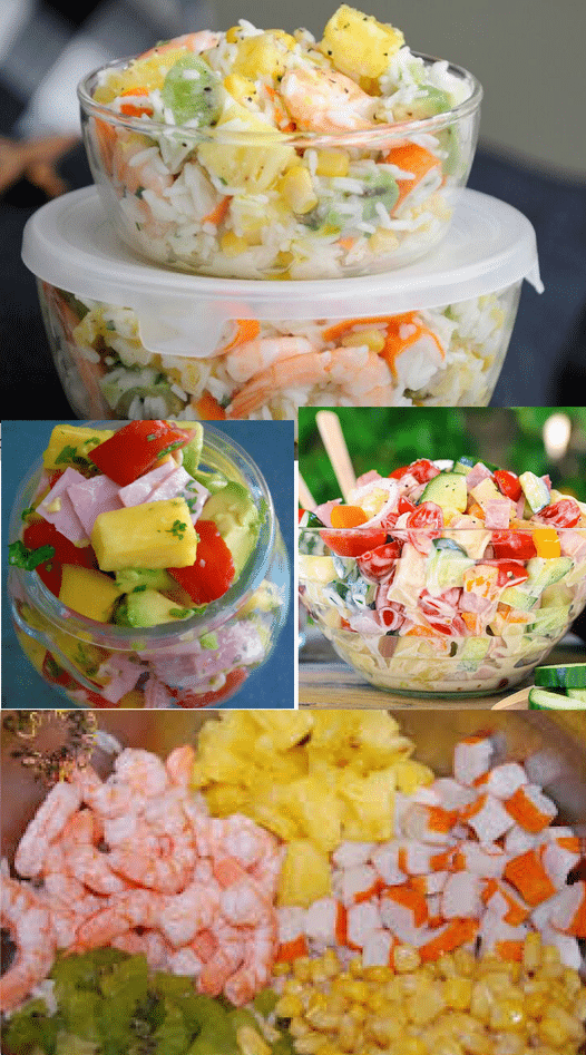 Hawaiianischer Tortellini Salat