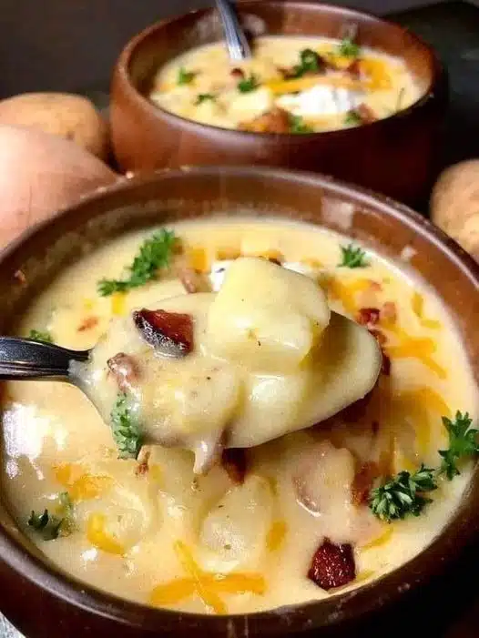 Die Suppe ist der Hit, Ich mache sie immer wieder! – Kartoffelsuppe wie von Oma