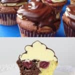 donauwellen muffins mit pudding