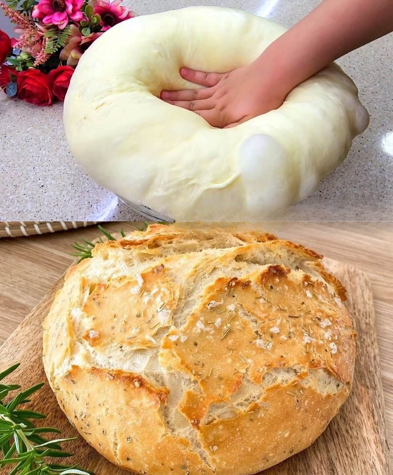 Das einzige Brot Rezept den du unfallfrei wenden kannst! Brot ohne Kneten