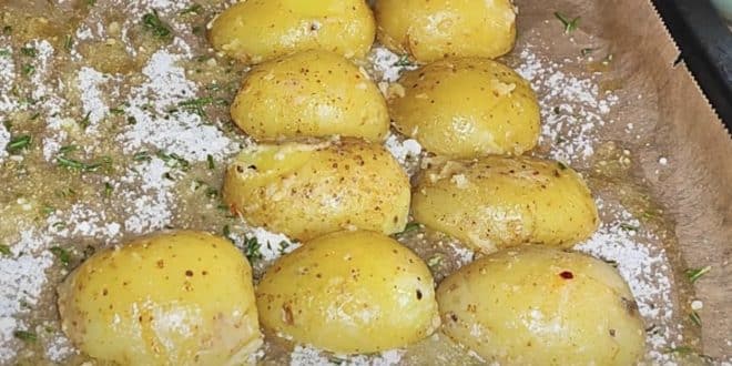 Parmesan-Ofenkartoffeln