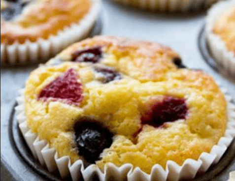 Einfache muffins mit Joghurt zum abnehmen