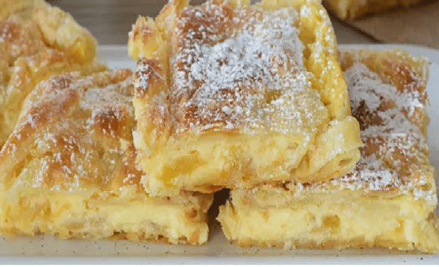 Schweizer Apfelkuchen mit Pudding - 99 rezepte