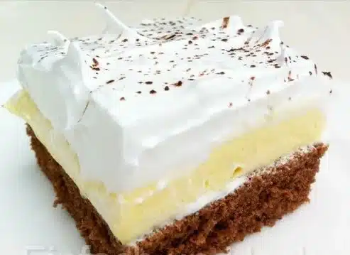 Fantastischer Vanillecreme Kuchen ohne Backen