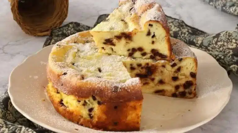 Italienischer Ricotta Kuchen, zergeht auf der Zunge