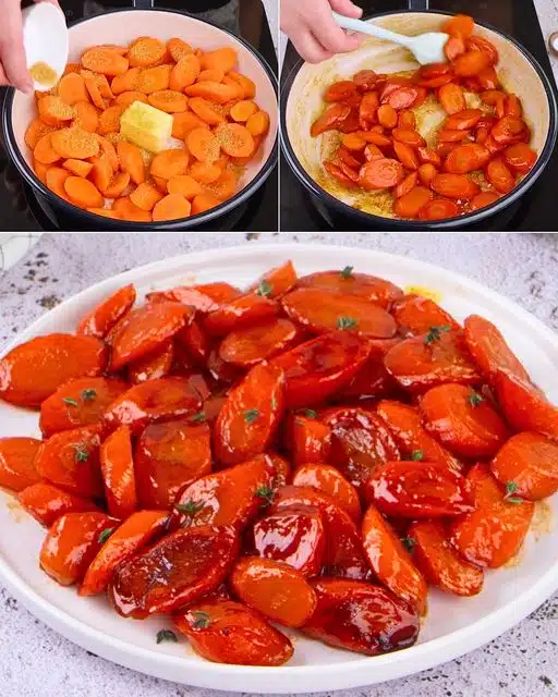 Glasierte Karotten, kochen Sie Karotten so, sie werden zu Ihrer Lieblingsbeilage!