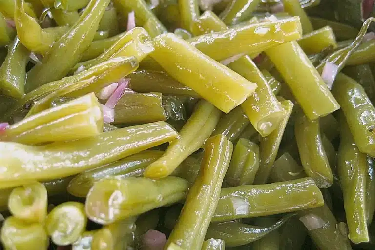 gruener bohnensalat