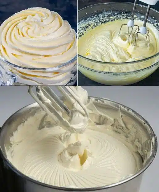Buttercreme mit 3 Zutaten in wenigen Minuten