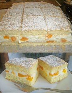 mandarinen quark schnitte