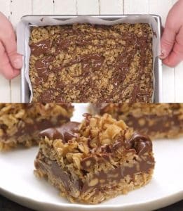 himmel im mund schnitten mit haferflocken