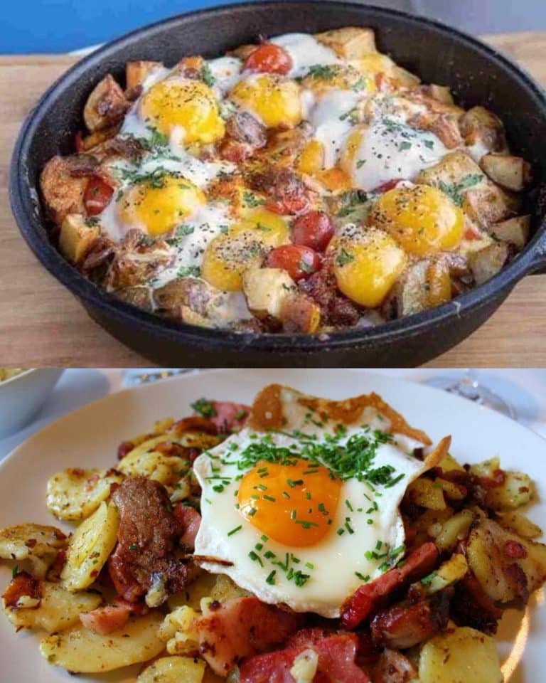 Bratkartoffeln mit Ei und Käse: Ein Schnellrezept für ein köstliches Gericht!