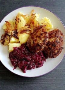 rotkohl gerichte mit fleisch