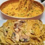 champignon spaghetti aus der pfanne