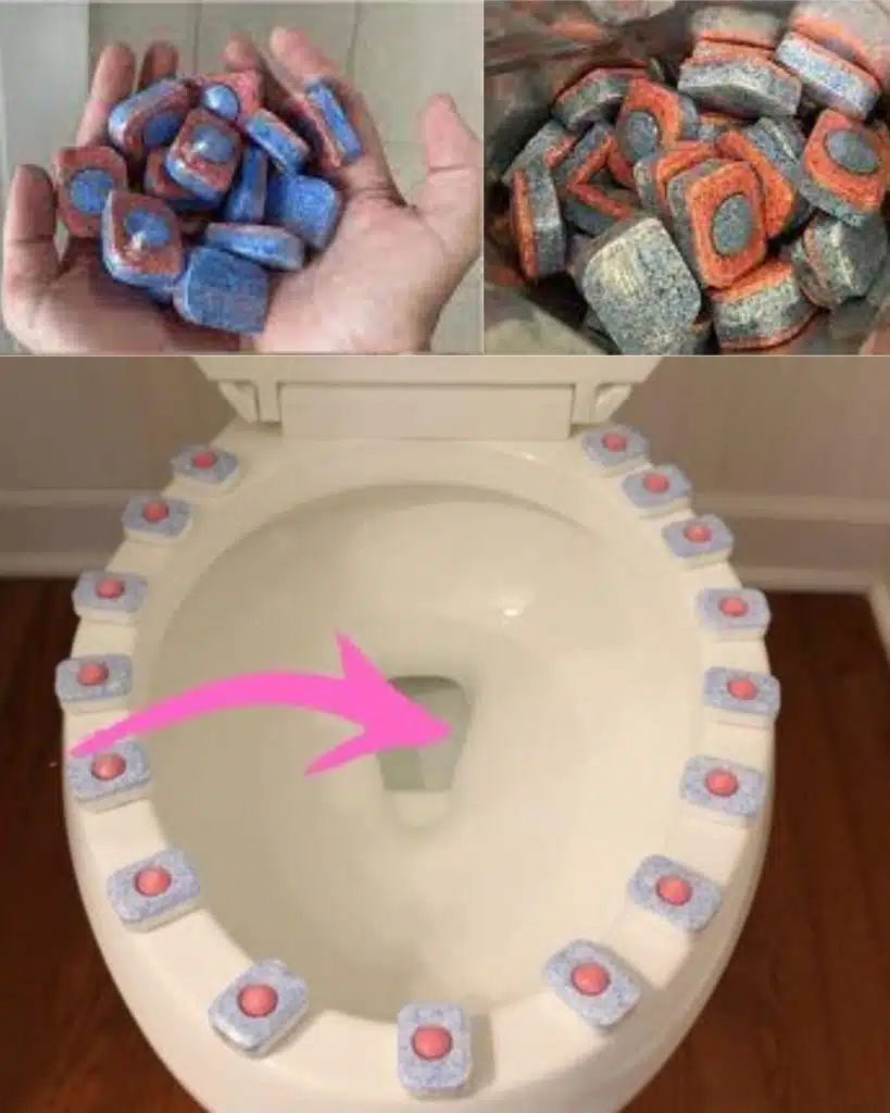 Der clevere Trick meiner Schwiegermutter: Spülmaschinentabletten für den Haushalt
