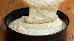 Dreh dich um Kuchen in 3 Minuten der immer gelingt