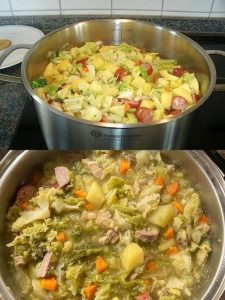 Wirsingeintopf in Nullkommanichts gekocht