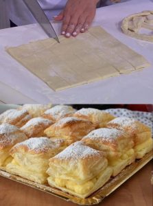 blätterteig pudding rezept