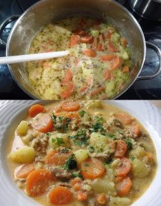 hackfleisch kartoffel eintopf schmand