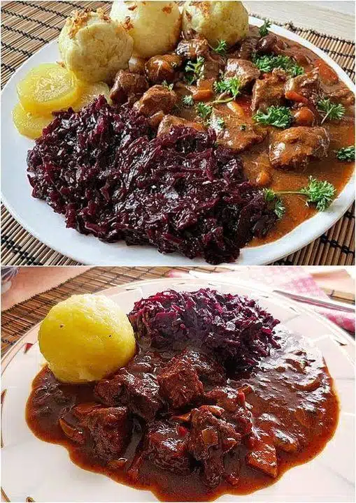 omas hirschgulasch