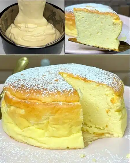 Joghurt-Wolkenkuchen: der weichste Kuchen aller Zeiten!