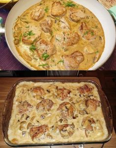 Medaillons in Pilzrahmsosse wie aus dem Restaurant