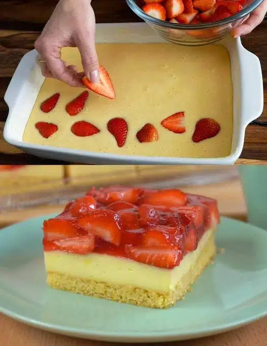 Erdbeer-Biskuitkuchen: So einfach, so perfekt!
