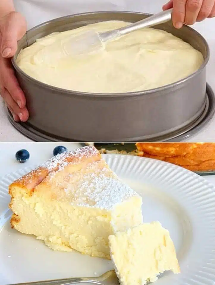 Wie wunderbar das duftet! – Quarkkuchen in 10 Min. Omas älteres Rezept