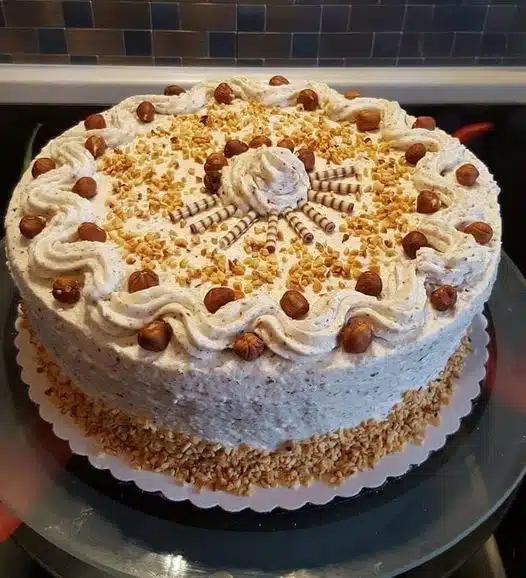 rezept für nuss sahne torte