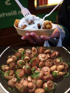 Champignons in leckerer Knoblauch-Rahmsoße – unglaublich lecker