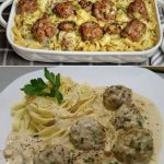 Pasta mit Pilzsauce und Fleischbällchen – einfach perfekt