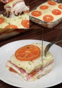 Mozzarella-Toast-Auflauf – am nächsten Tag noch besser