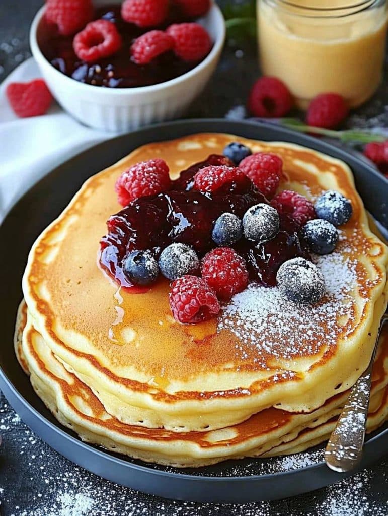 5 Minuten Quark Pfannkuchen ohne Mehl