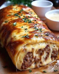 käserolle mit hackfleisch