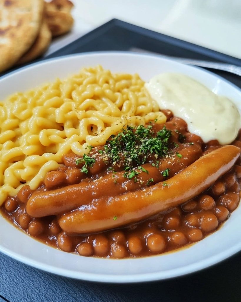 Schwäbische Linsen mit Spätzle und Saitenwürstchen