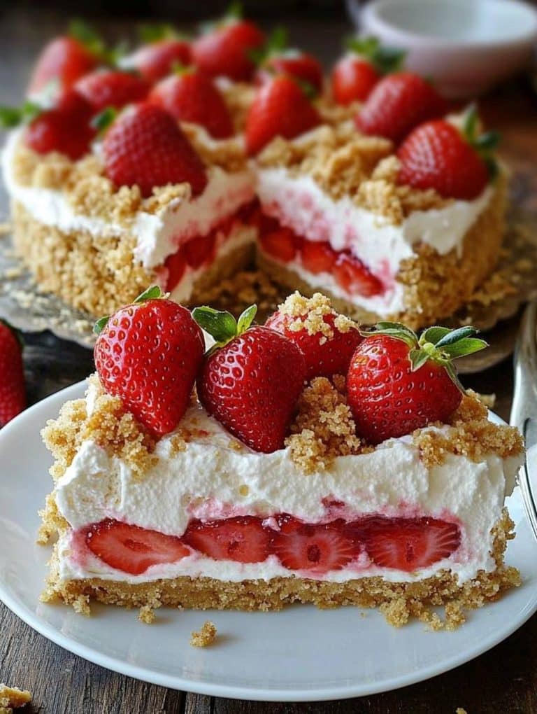 Achtung Suchtfaktor Erdbeerkuchen ohne Backen besser als Erdbeereis