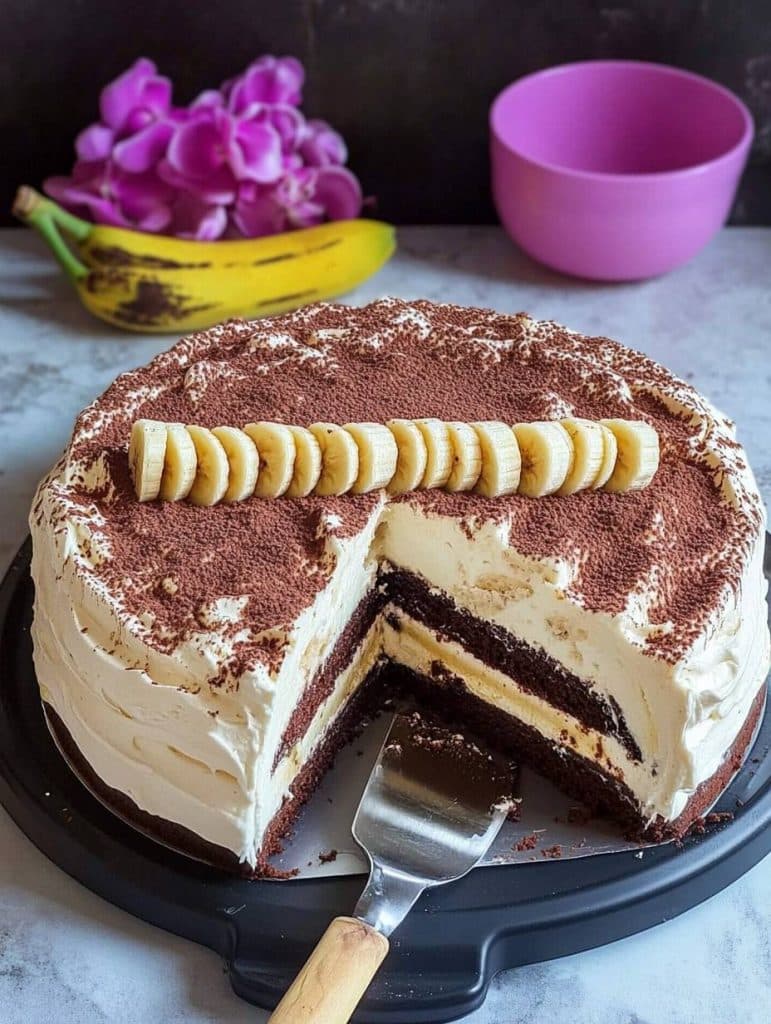 Bananenkuchen der alle verrückt macht mit 500g Mascarpone