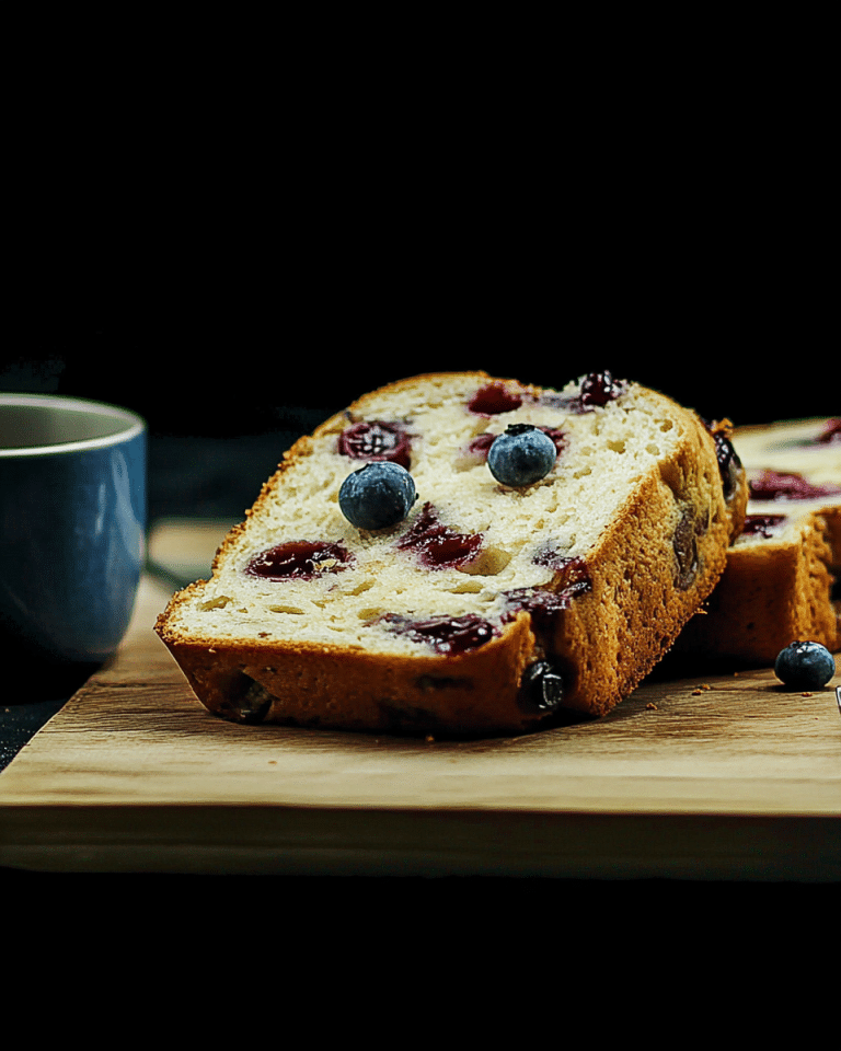 Bananenbrot mit Blaubeeren: Ein Saftiges, Fruchtiges Gebäck für Jeden Tag