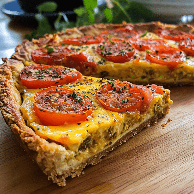 Vegane Tomaten-Quiche: Ein Herzhaftes und Pflanzliches Highlight